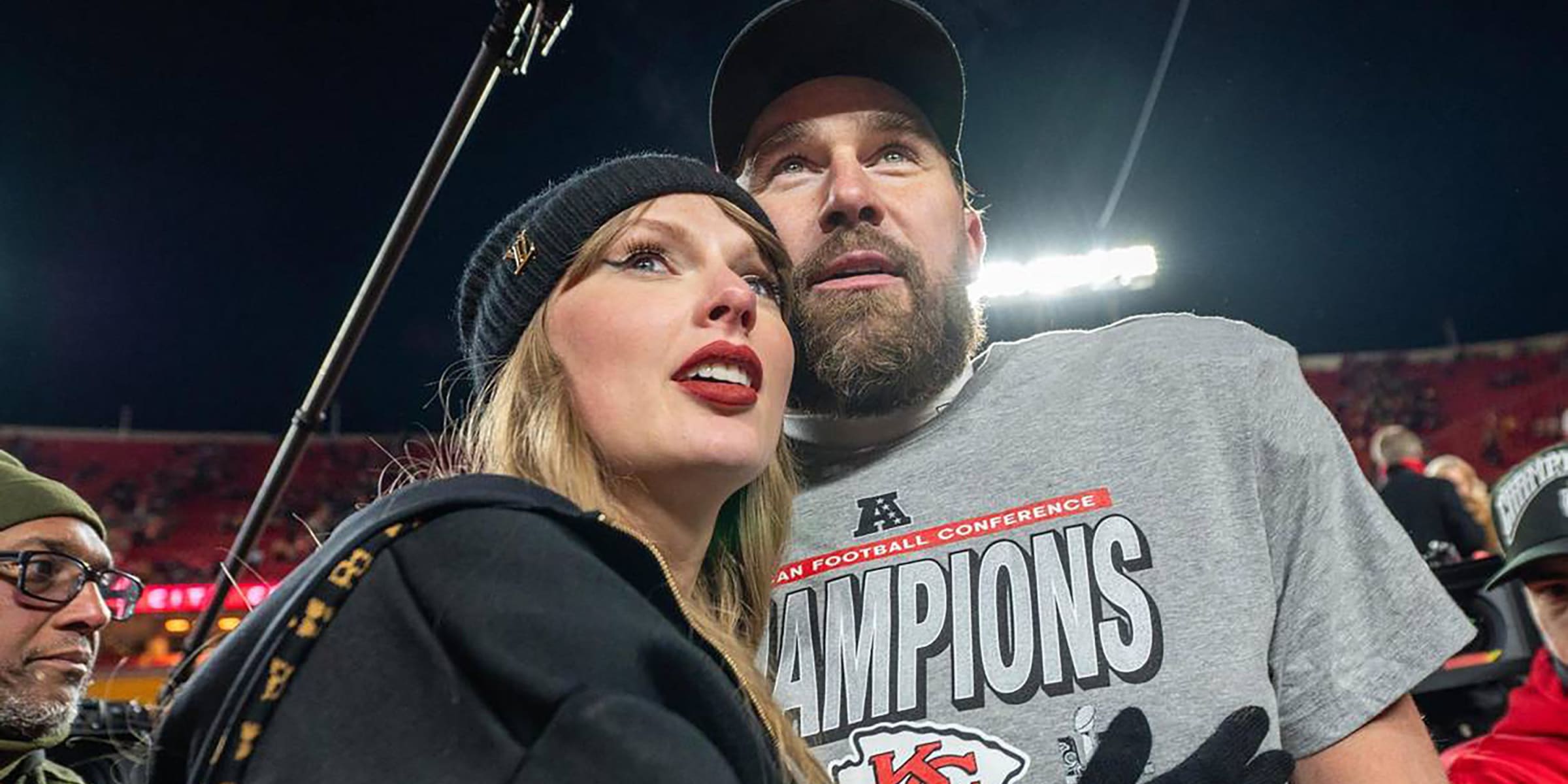 Taylor Swift and Travis Kelce | Source: Getty Images