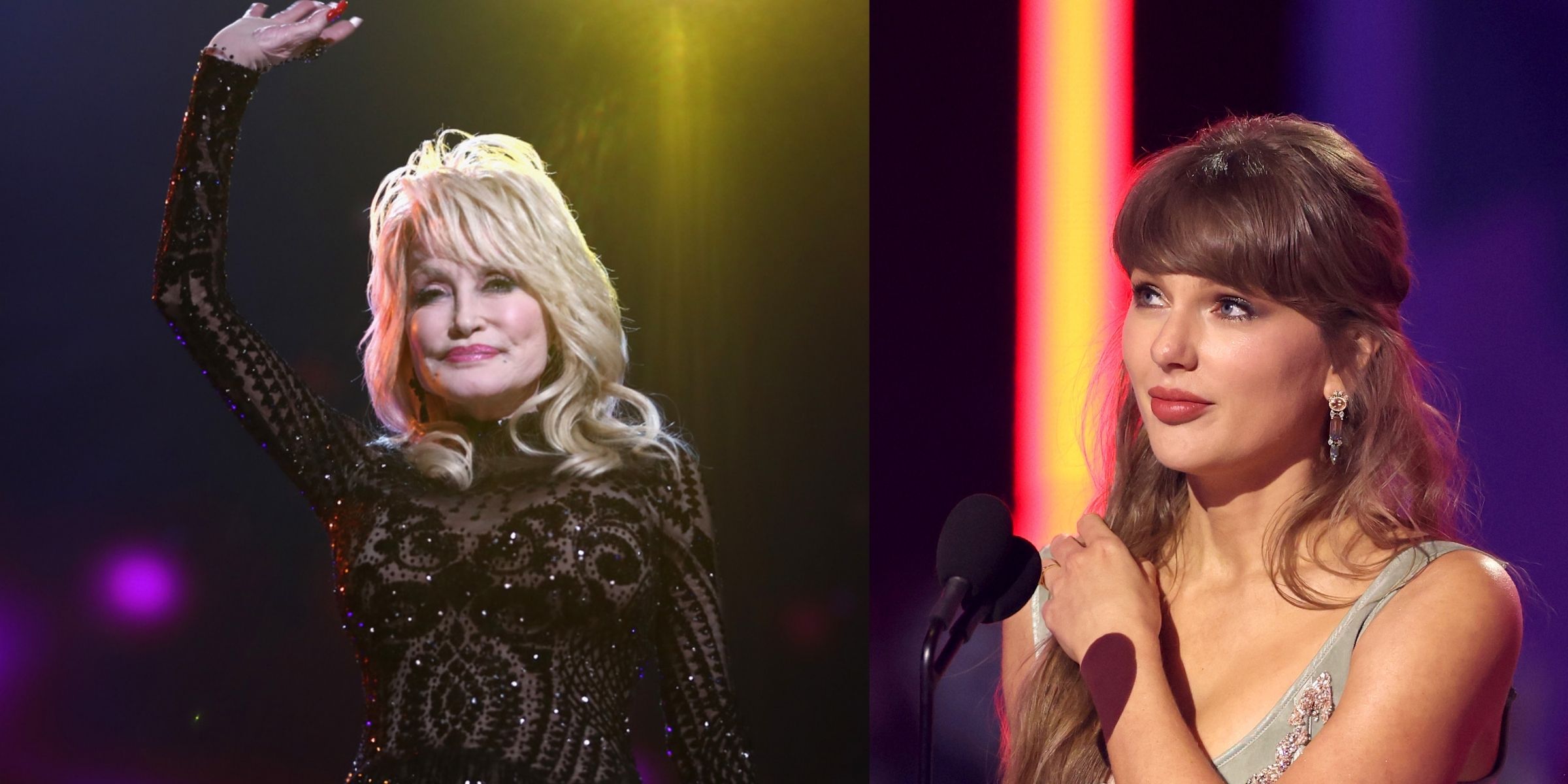 Dolly Parton and Taylor Swift | Source: Getty Images