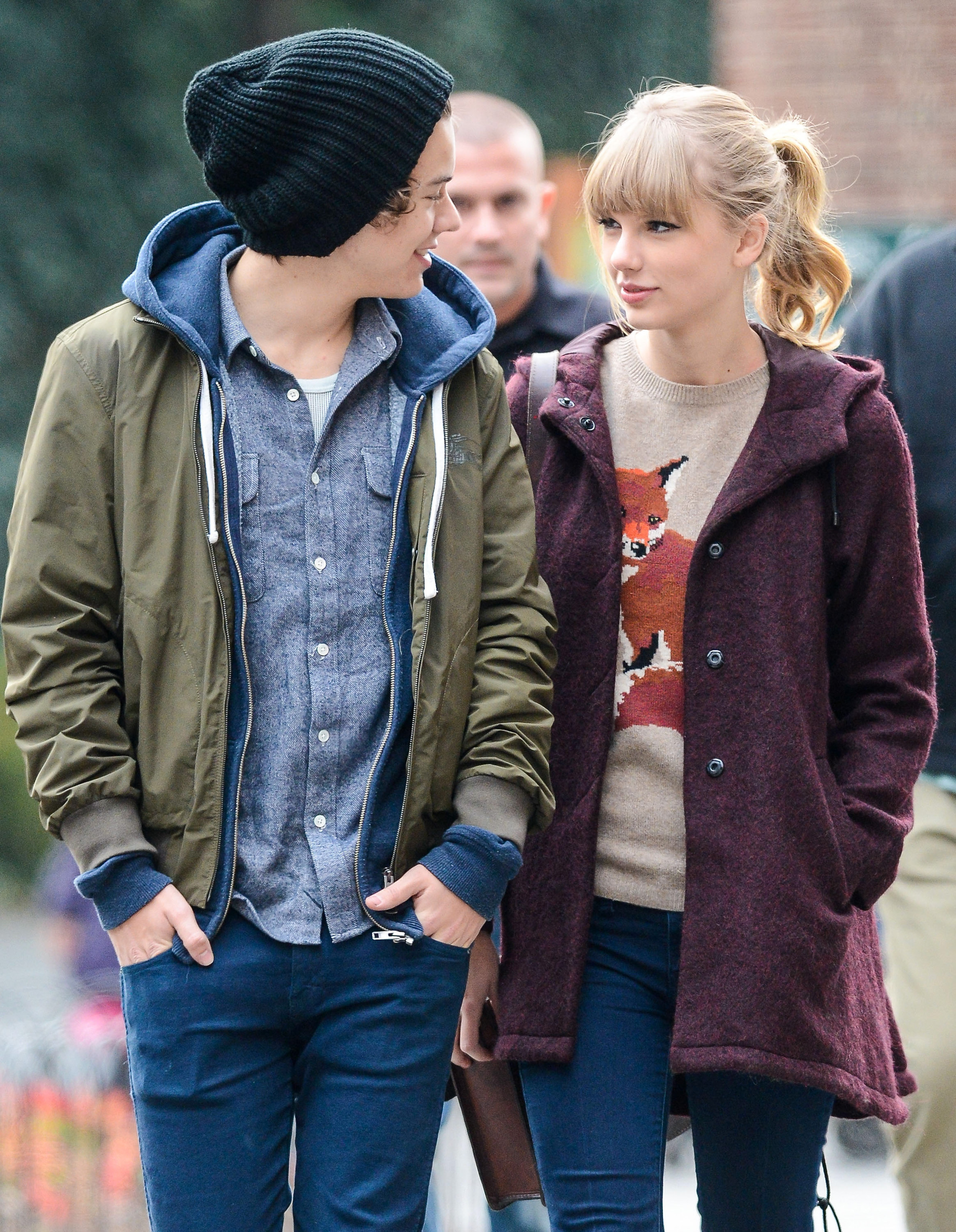 Harry Styles and Taylor Swift are seen on December 2, 2012 in New York City | Source: Getty Images