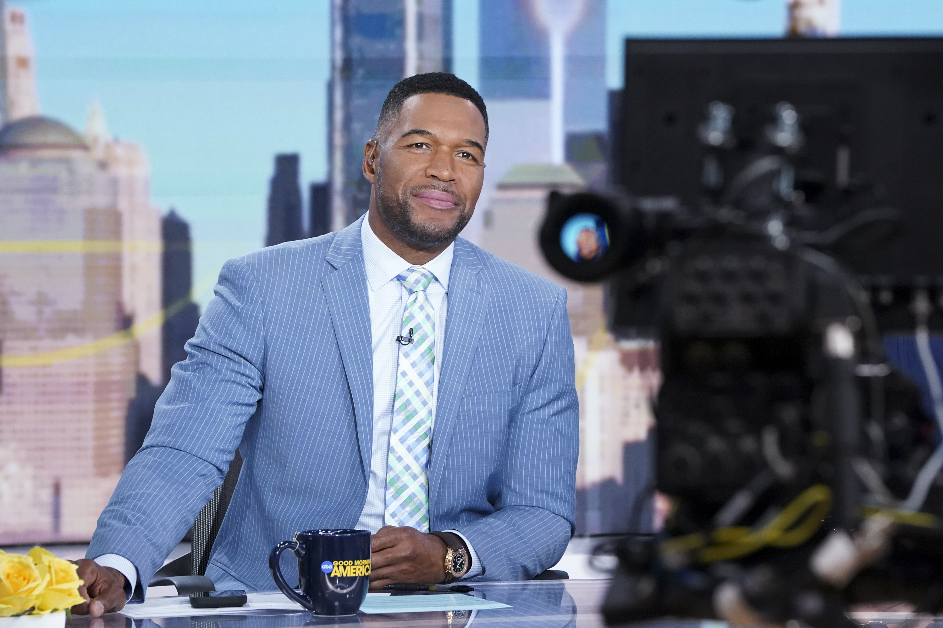 Michael Strahan on "Good Morning America" on May 29, 2026 | Source: Getty Images