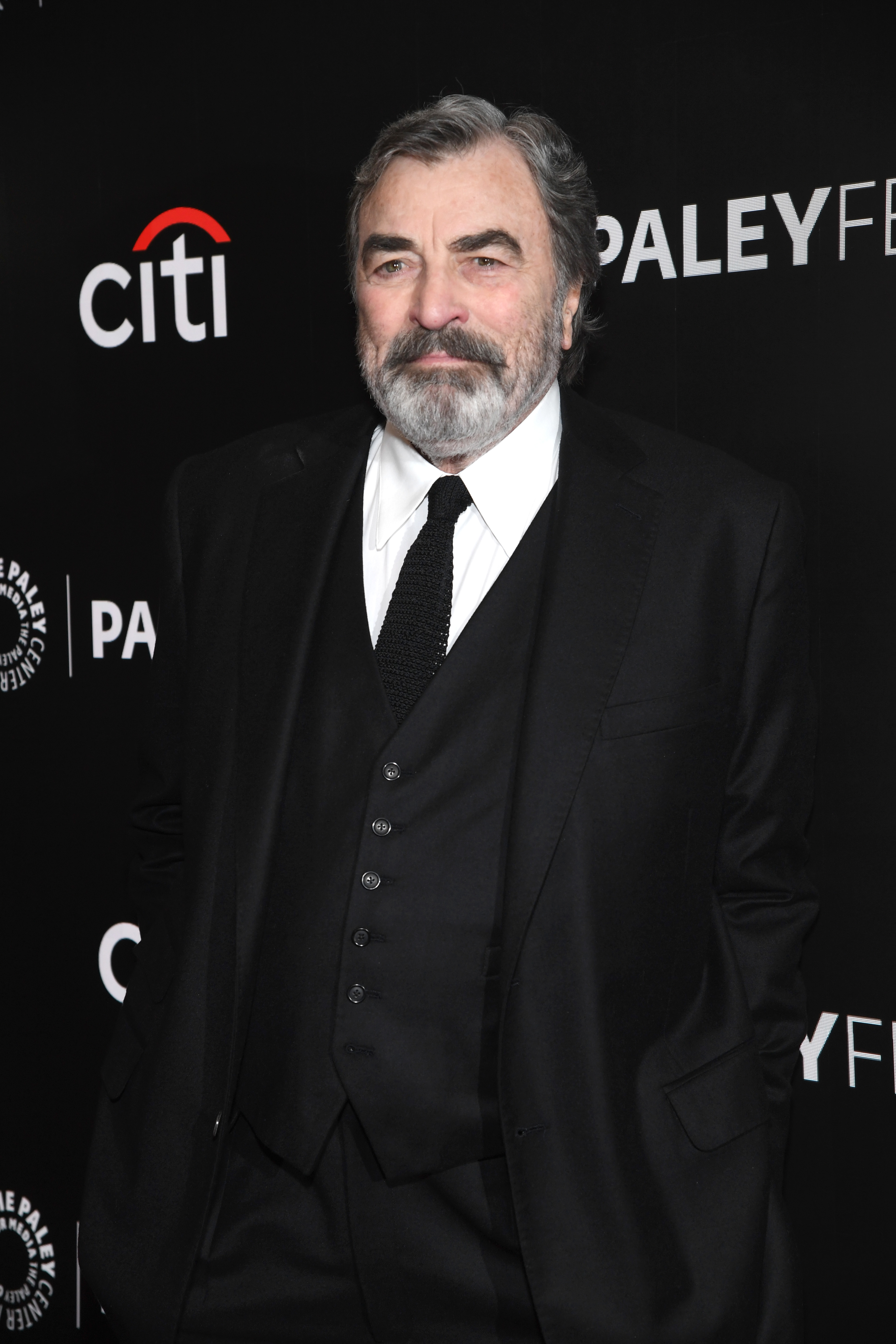 Tom Selleck at The Paley Museum for PaleyFest 2024 | Source: Getty Images