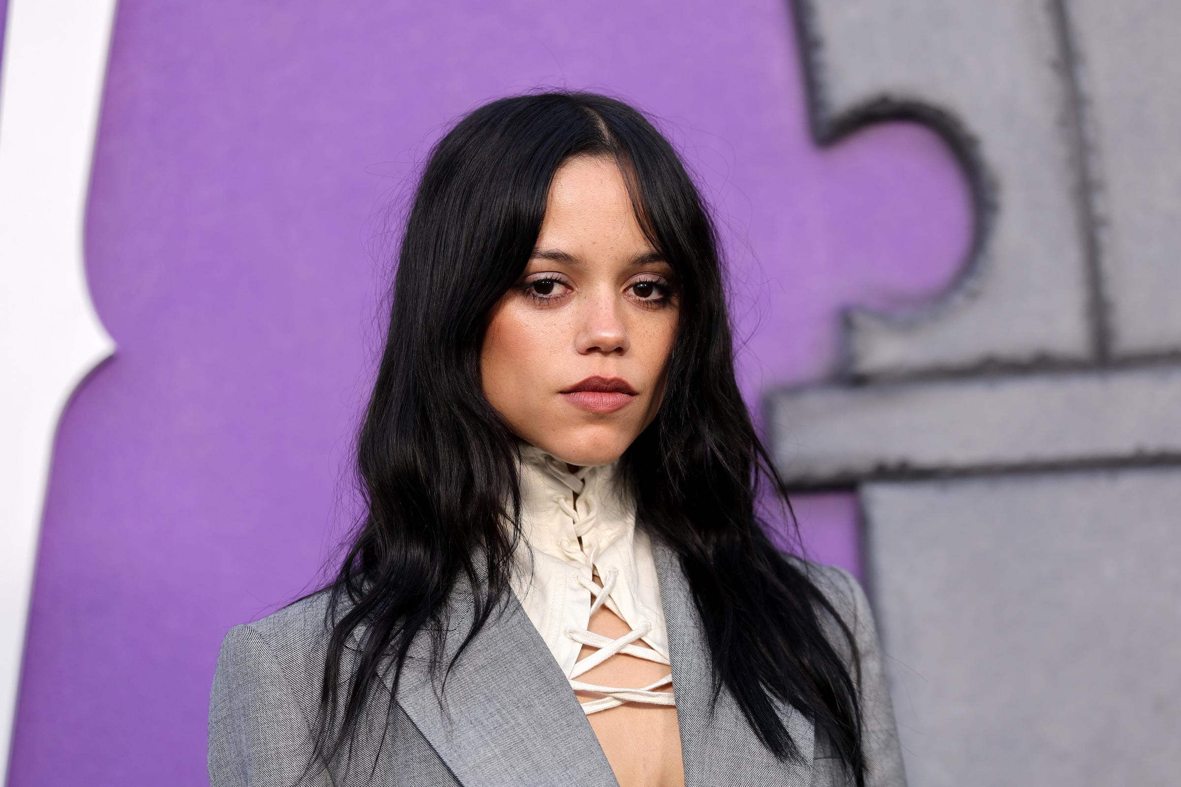 Jenna Ortega attends Netflix's "Wednesday" Emmys FYSEE Event at Hollywood Forever Cemetery on May 22, 2026 in Los Angeles, California. | Source: Getty Images
