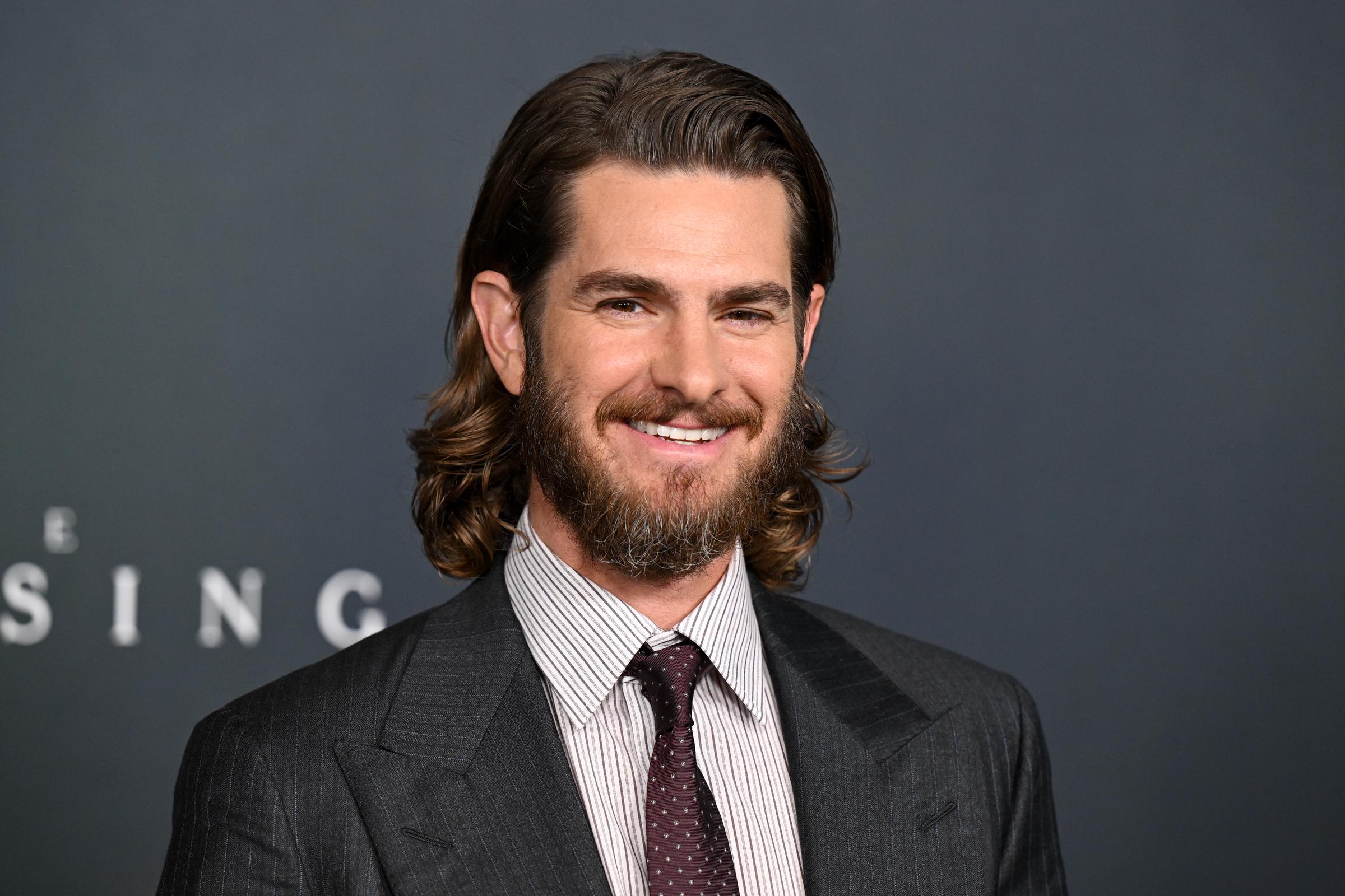 Andrew Garfield at the Los Angeles premiere of "The Uprising" on September 2, 2026 | Source: Getty Images